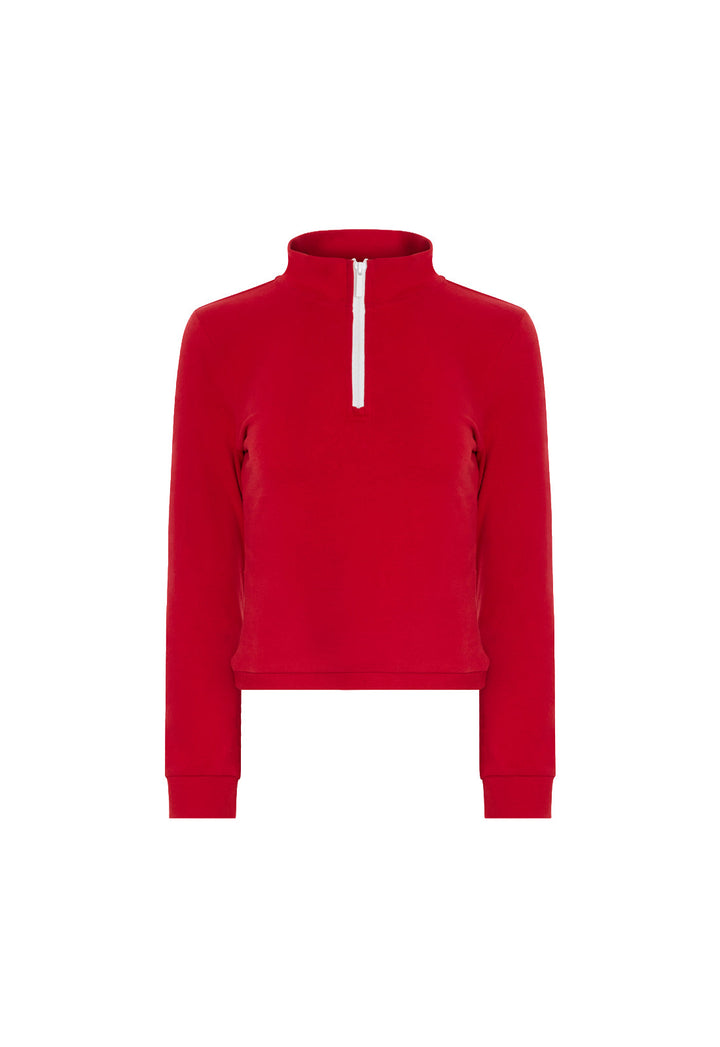 MILE HIGH LONG SLEEVE - CRIMSON