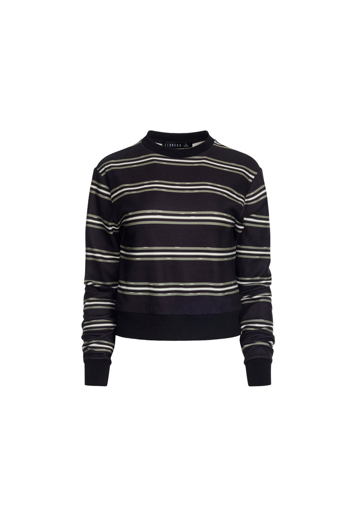 JETSET LONG SLEEVE - NOIR STRIPE