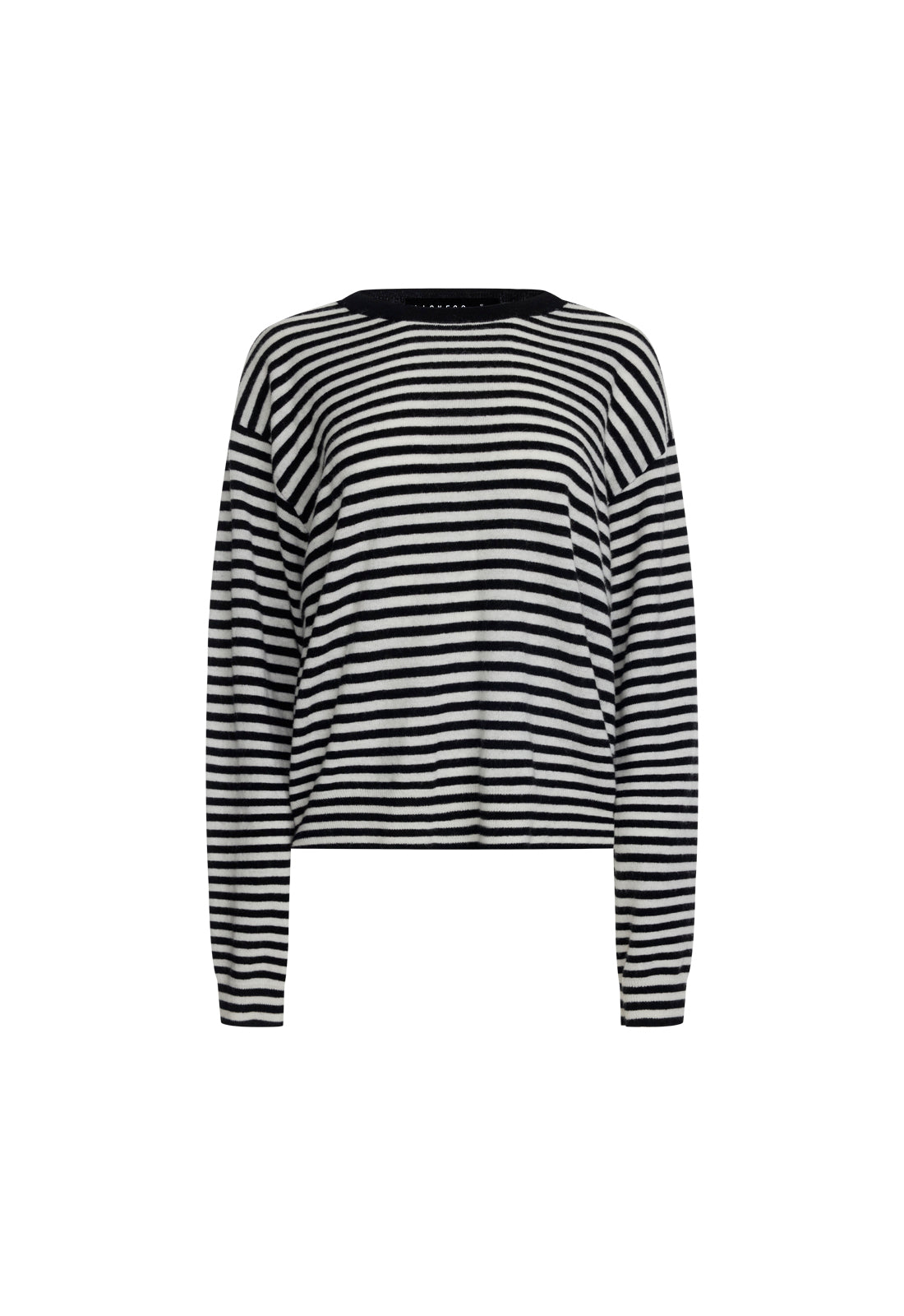 OLSEN KNIT - ONYX STRIPE
