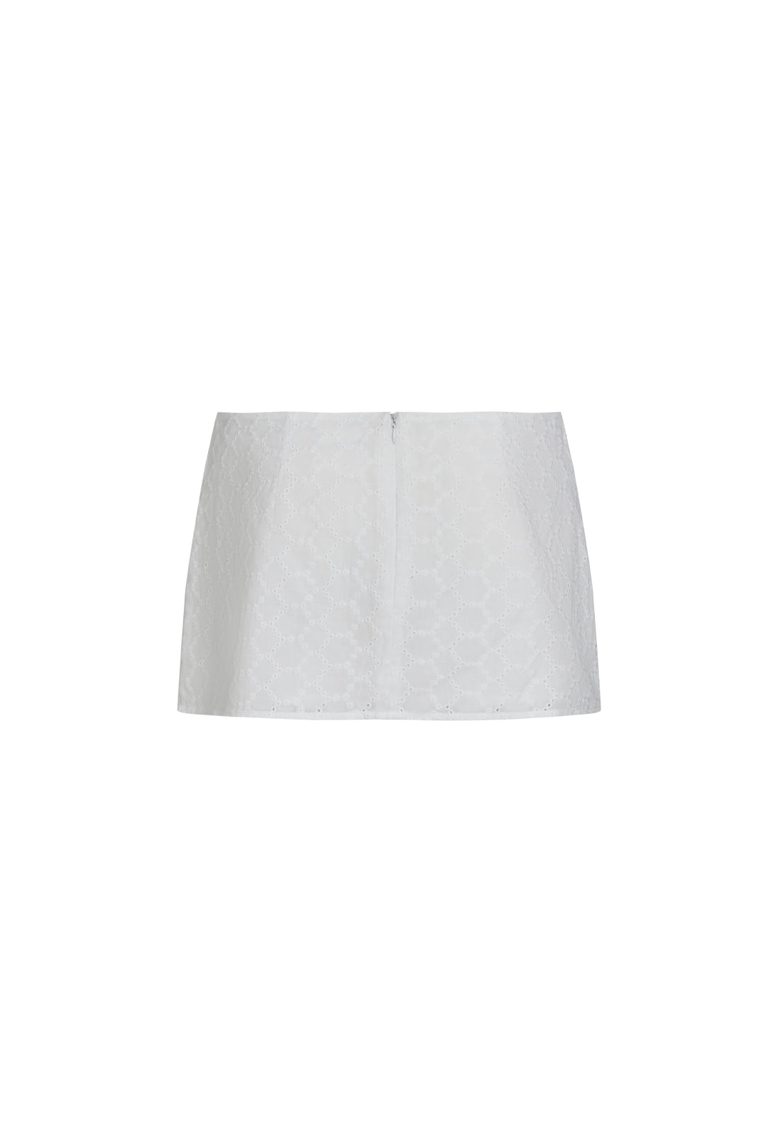 PROPHECY MINI SKIRT - PORCELAIN