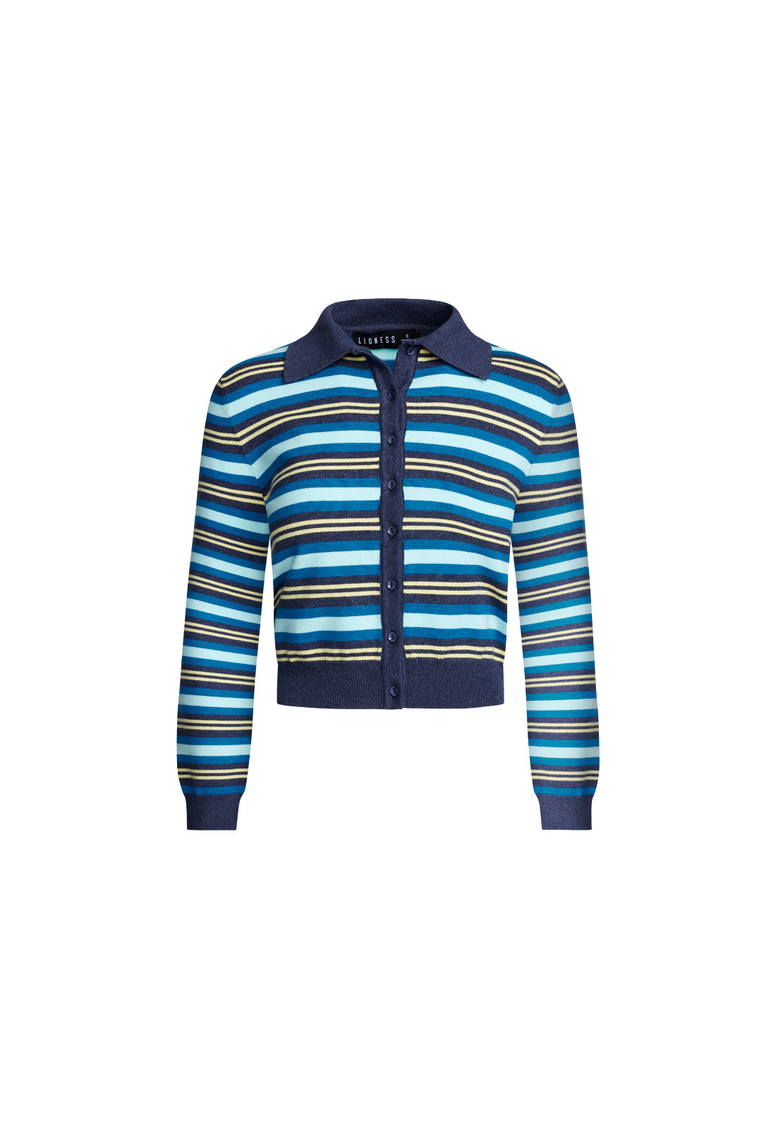 AWAKENING CARDIGAN - NAVY STRIPE