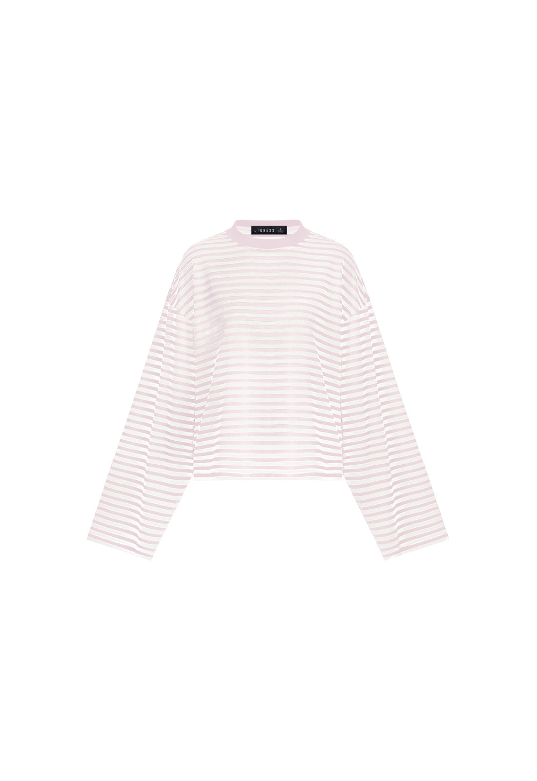 BLOOM LONG SLEEVE - BLUSH STRIPE