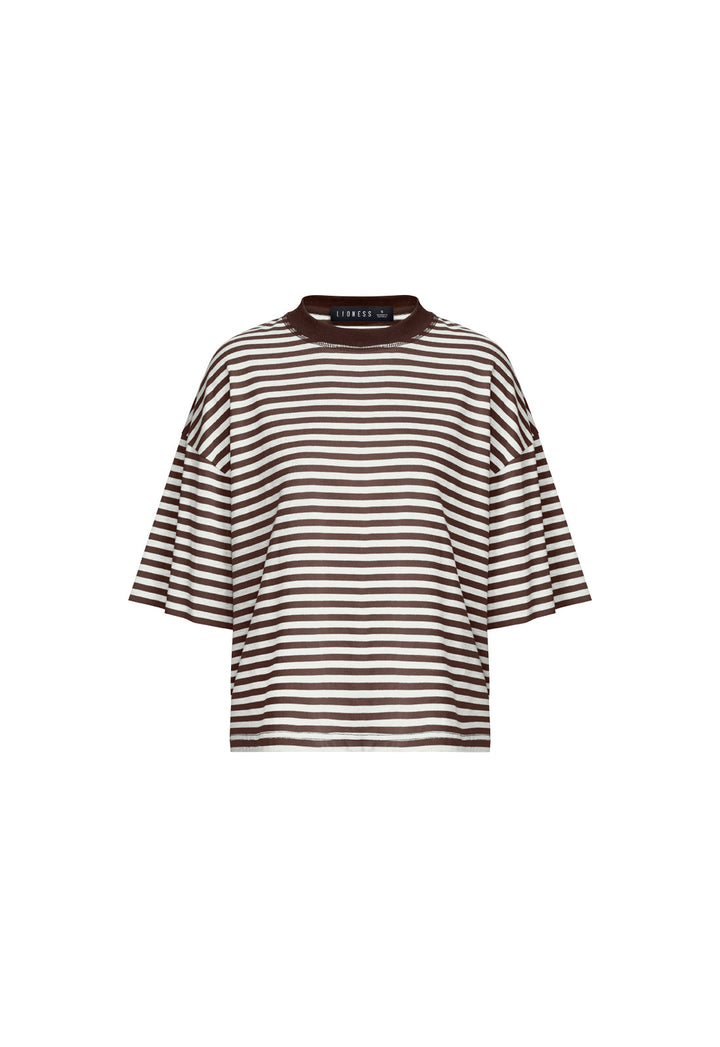 BLOOM SHORT SLEEVE - DARK CHOCOLATE