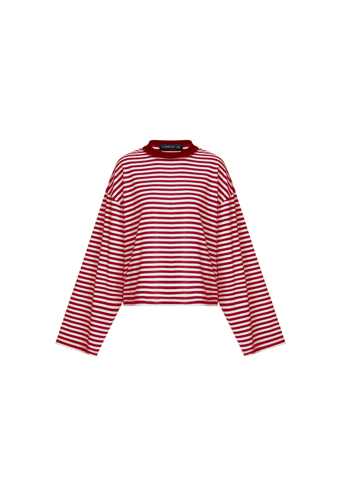 BLOOM LONG SLEEVE - WINE STRIPE