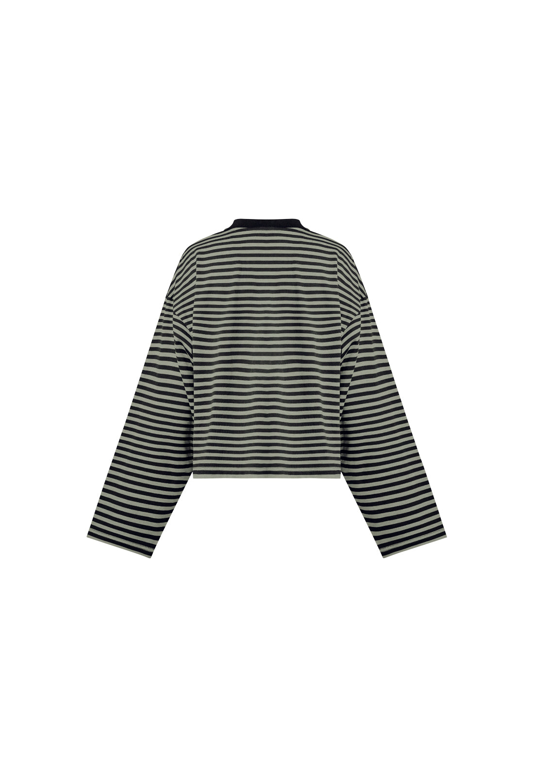 BLOOM LONG SLEEVE - FOREST STRIPE
