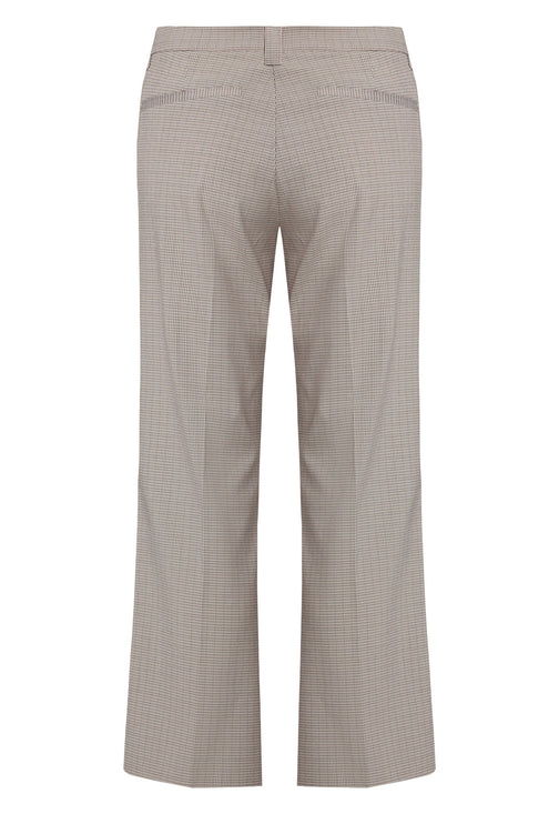 BESSETTE PANT - BEIGE GINGHAM