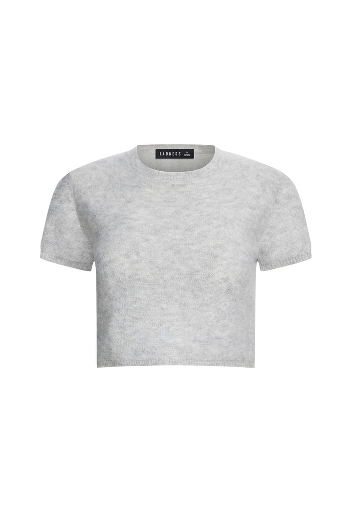 BELVEDERE KNIT TOP - DOVE