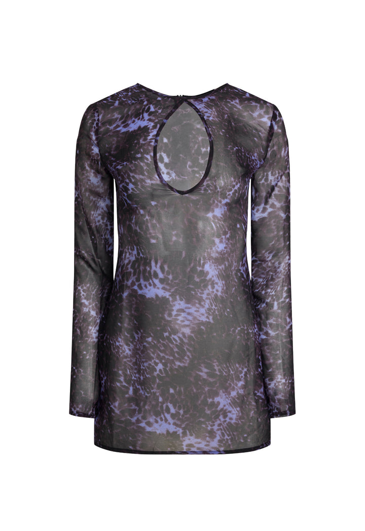 OPULENT MINI DRESS - AMETHYST