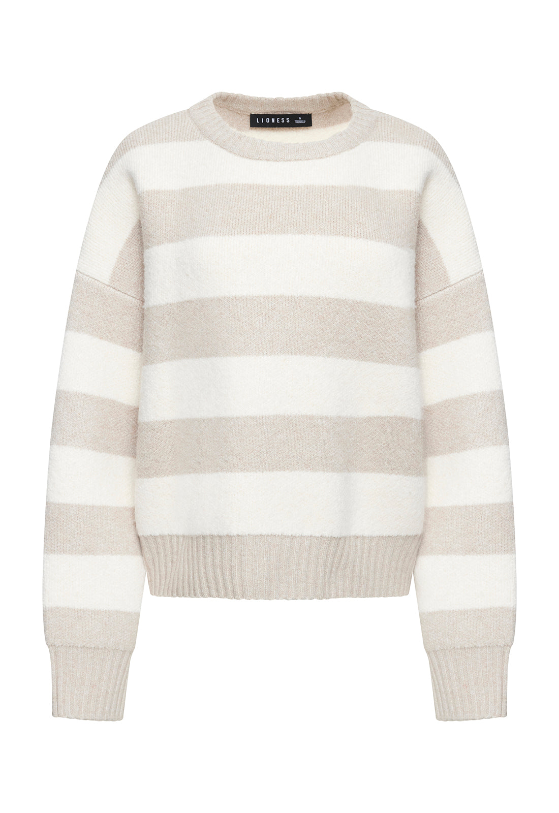 DOLCE KNIT - SAND STRIPE