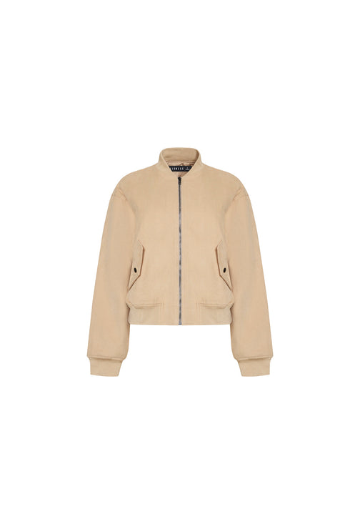 WORKER BOMBER  - LIGHT TAN