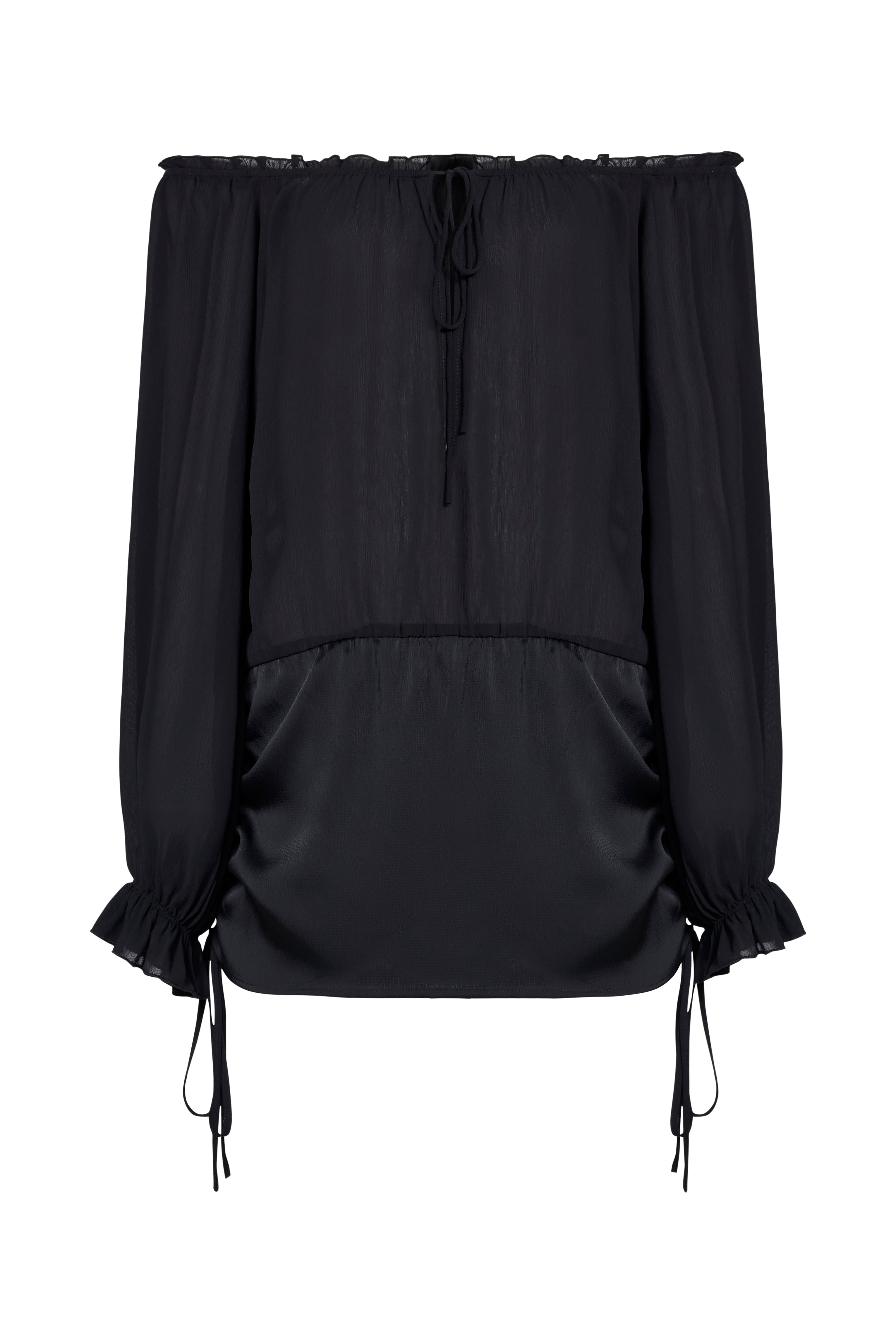 SEVIGNY MINI DRESS  - ONYX