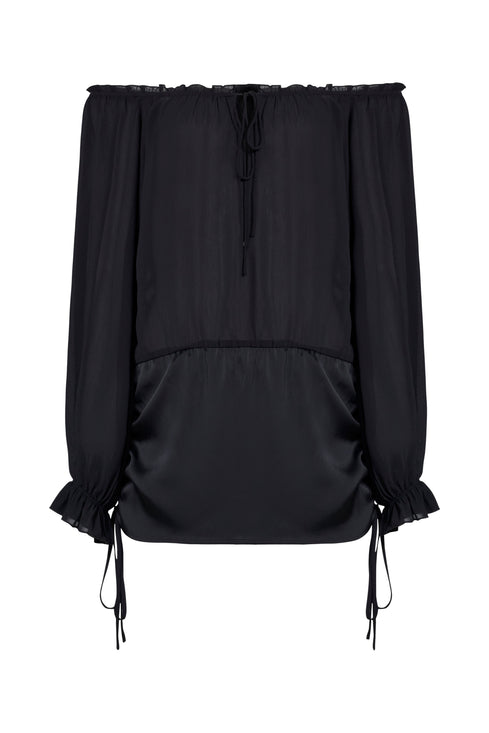 SEVIGNY MINI DRESS  - ONYX