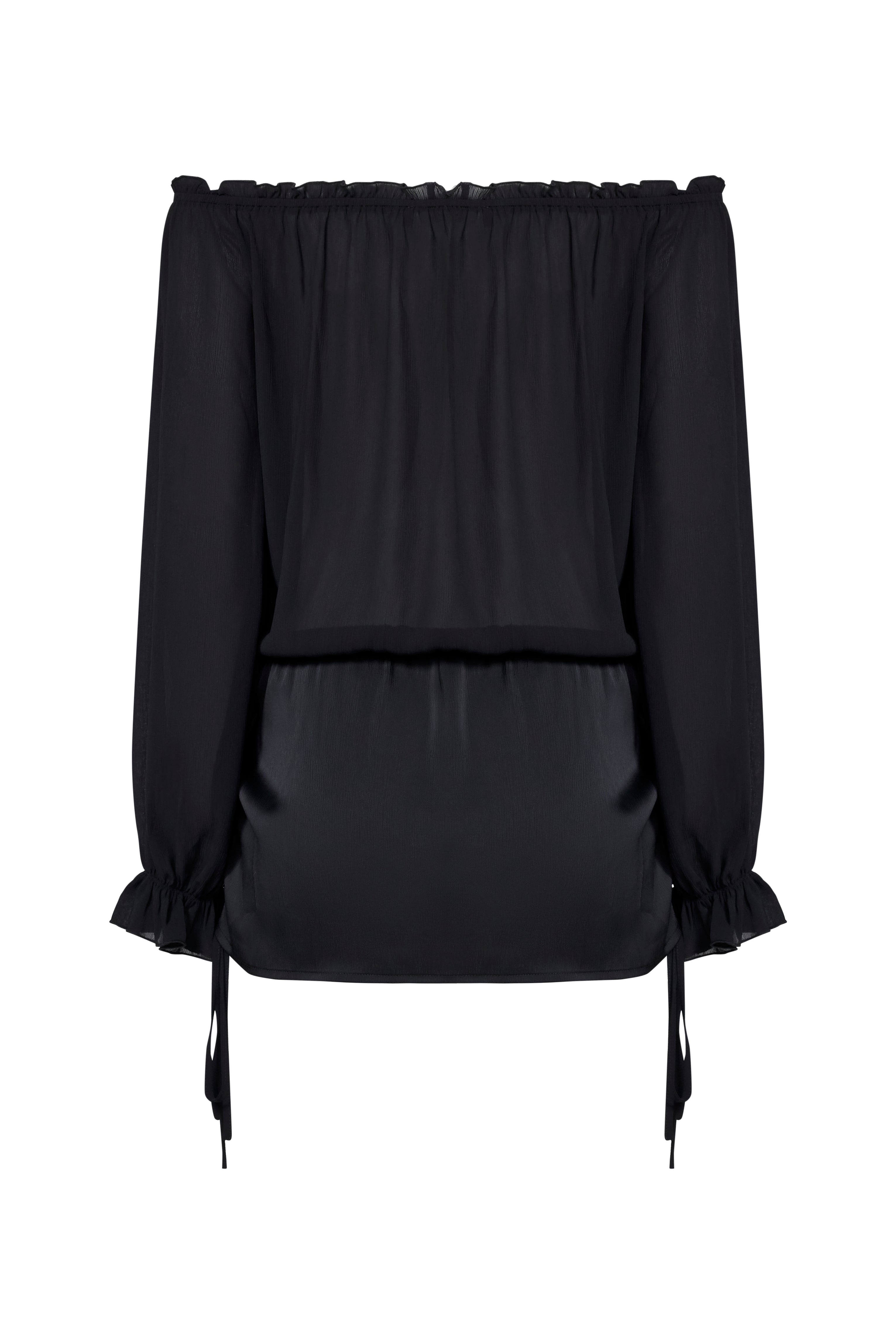 SEVIGNY MINI DRESS  - ONYX