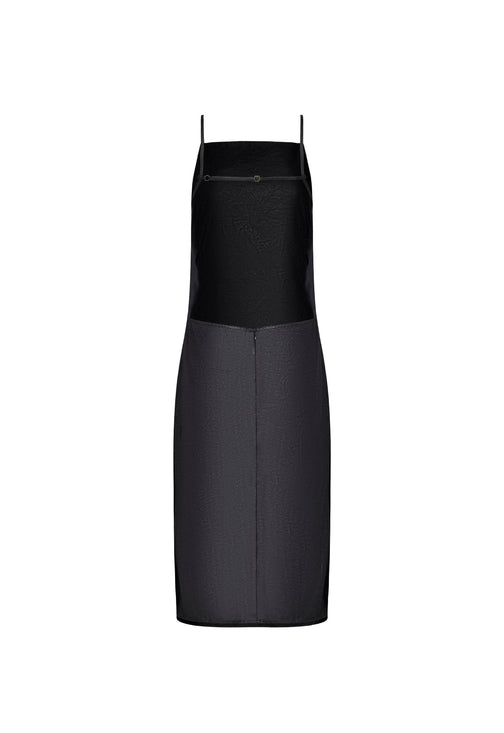 ALEXA MIDI DRESS  - ONYX