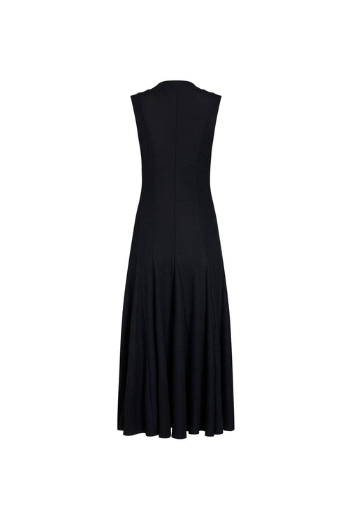INDI MIDI DRESS  - ONYX