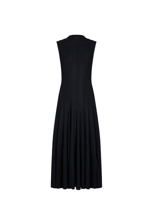 INDI MIDI DRESS  - ONYX