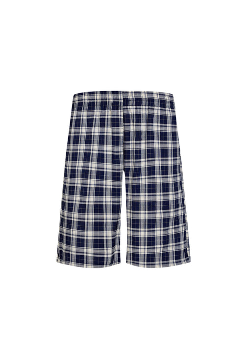 SEVIGNEY LONG SHORT  - NAVY CHECK