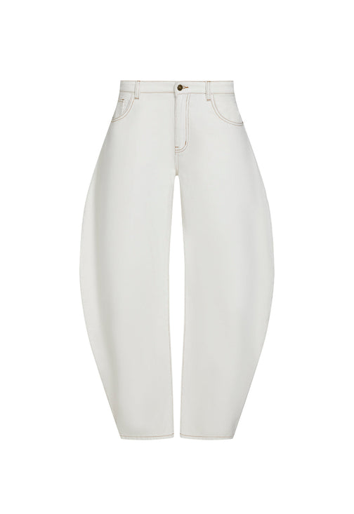 HORSESHOE JEAN - PORCELAIN