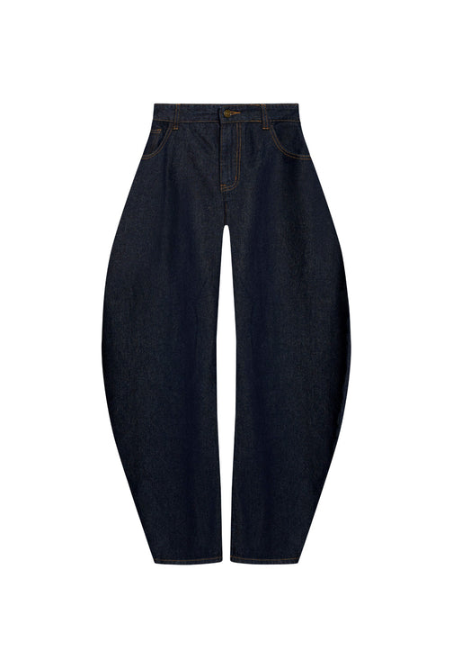 HORSESHOE JEAN - DARK DENIM