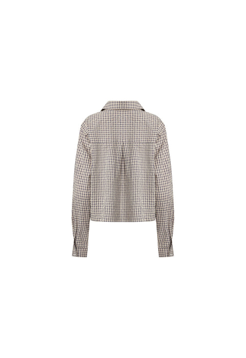NIRVANA SHIRT - VINTAGE BEIGE PLAID