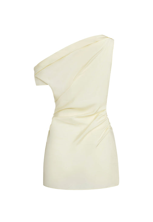 SWEETHEART MINI DRESS - BUTTER