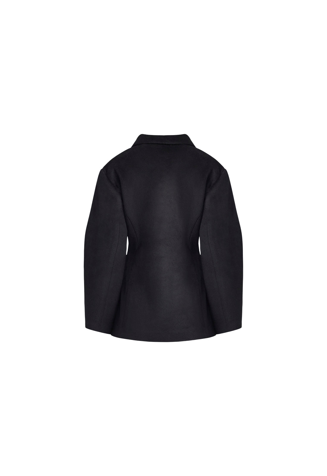 HEART SHAPED COAT - ONYX