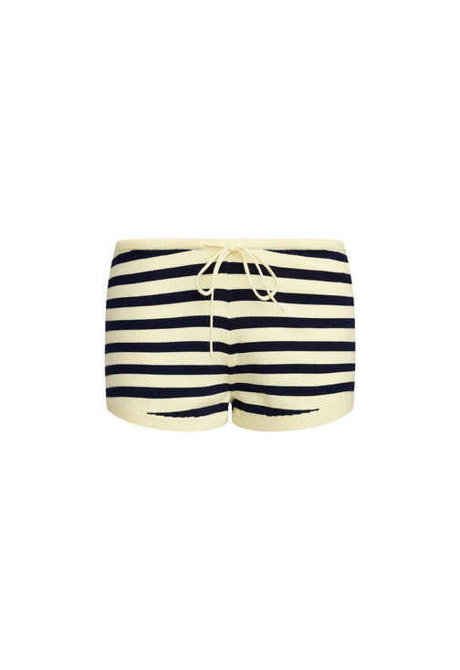 BARBIE SHORTS - NAVY STRIPE