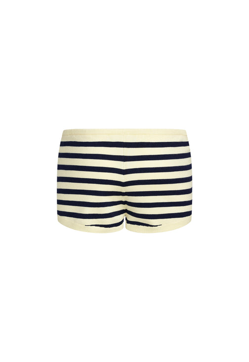 BARBIE SHORTS - NAVY STRIPE