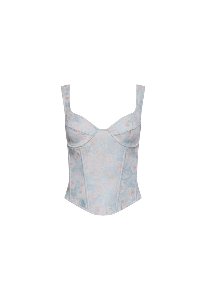 ROMA CORSET - SOFT BLUE