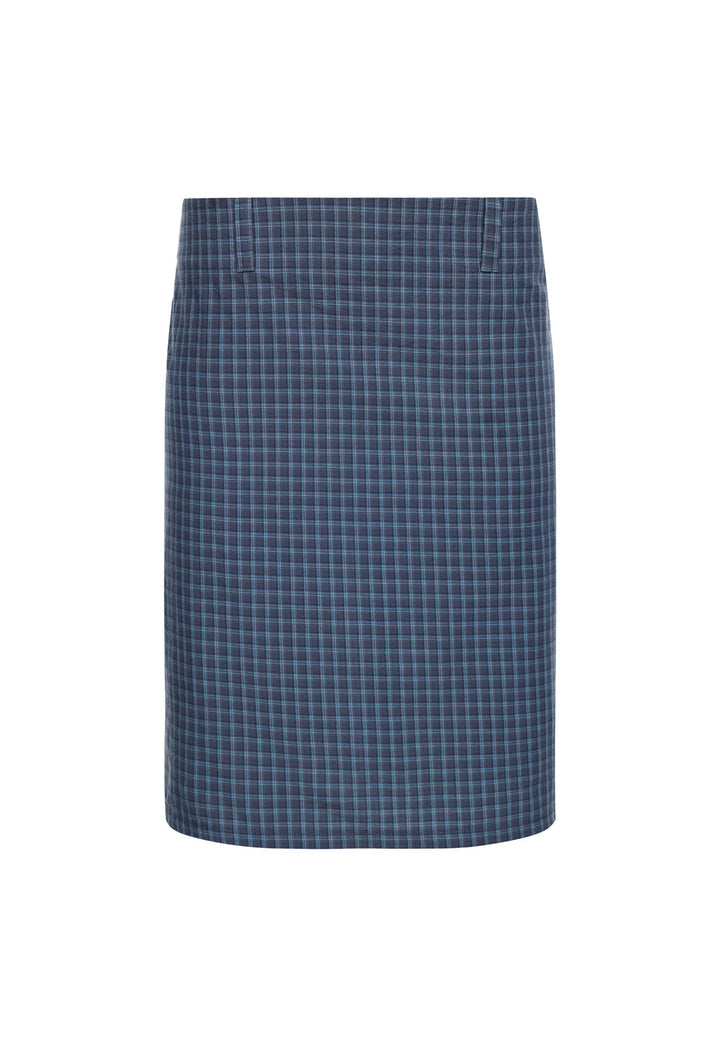 PLAY ON MIDI SKIRT - NAVY