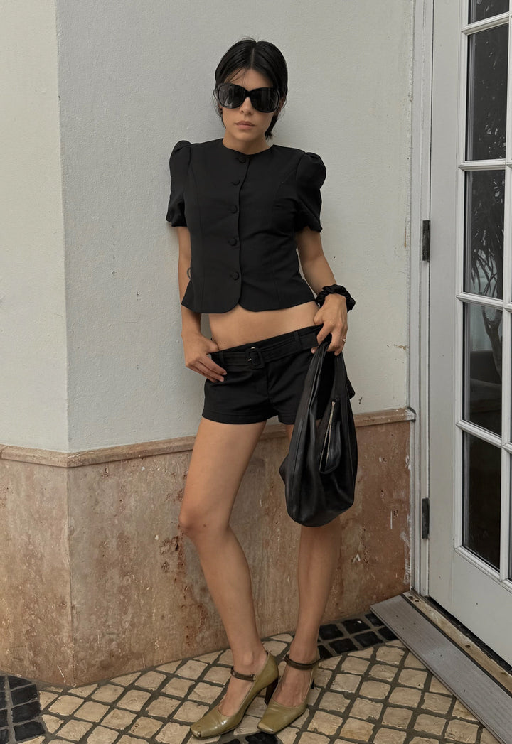 AFTERGLOW MINI SHORT - ONYX