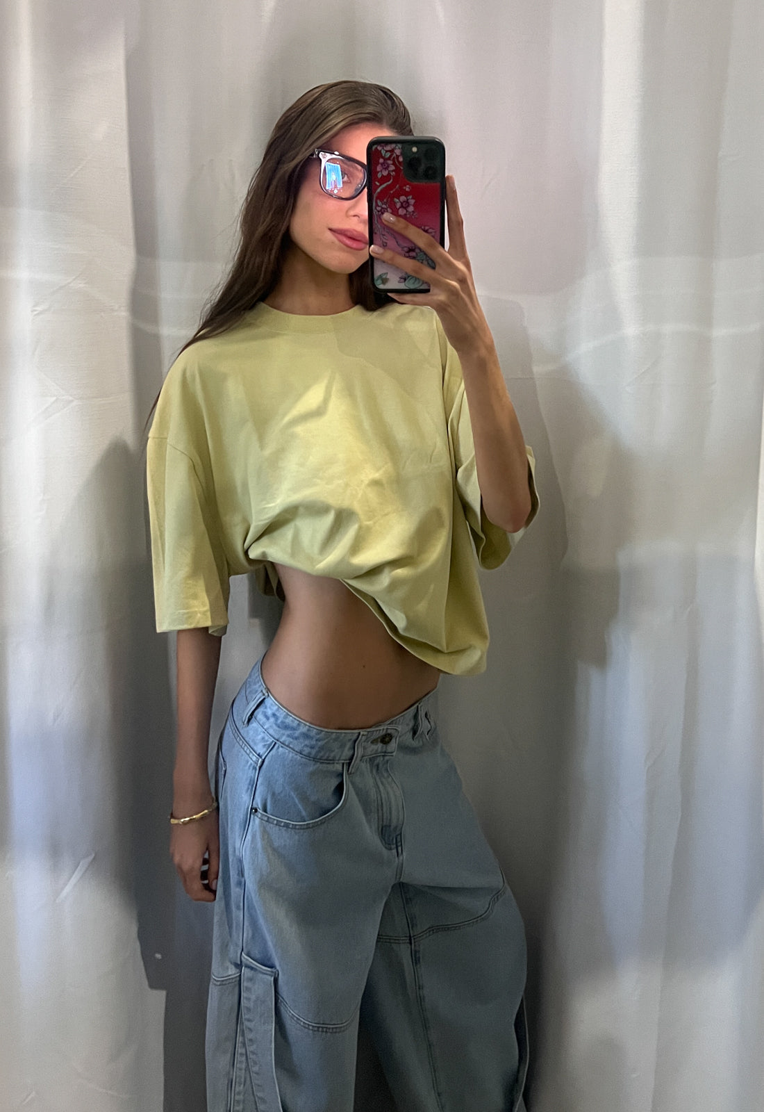 BLOOM SHORT SLEEVE - BEIGE