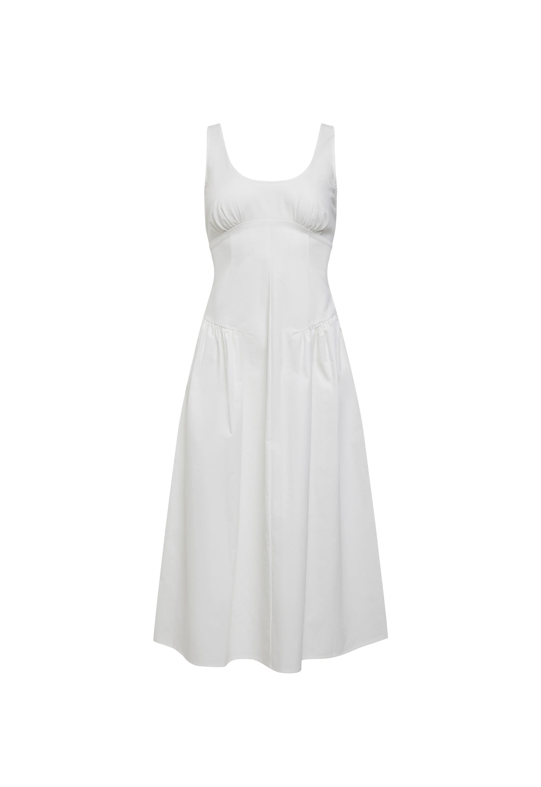 LUNA ROSA MAXI DRESS - PORCELAIN