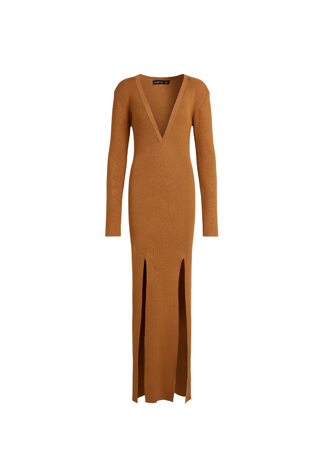 OPULENCE MAXI DRESS - CAMEL