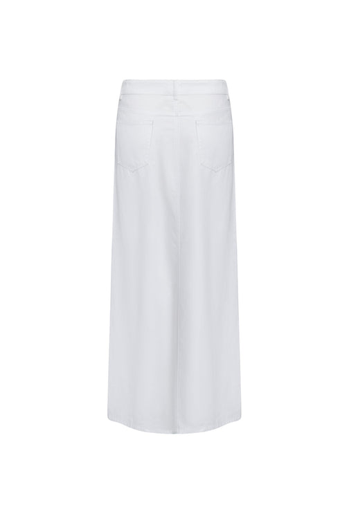 PALMER MAXI SKIRT - PORCELAIN