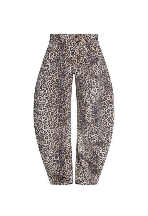 HORSESHOE JEAN - LEOPARD FADE