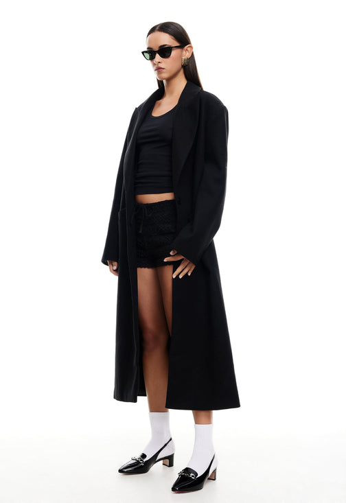 OLSEN COAT - ONYX