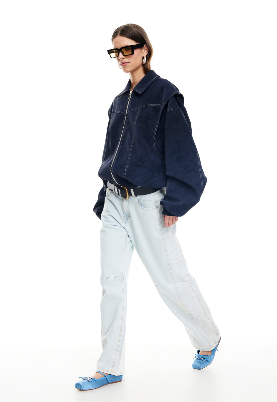 VISTA BOMBER - WASHED NAVY