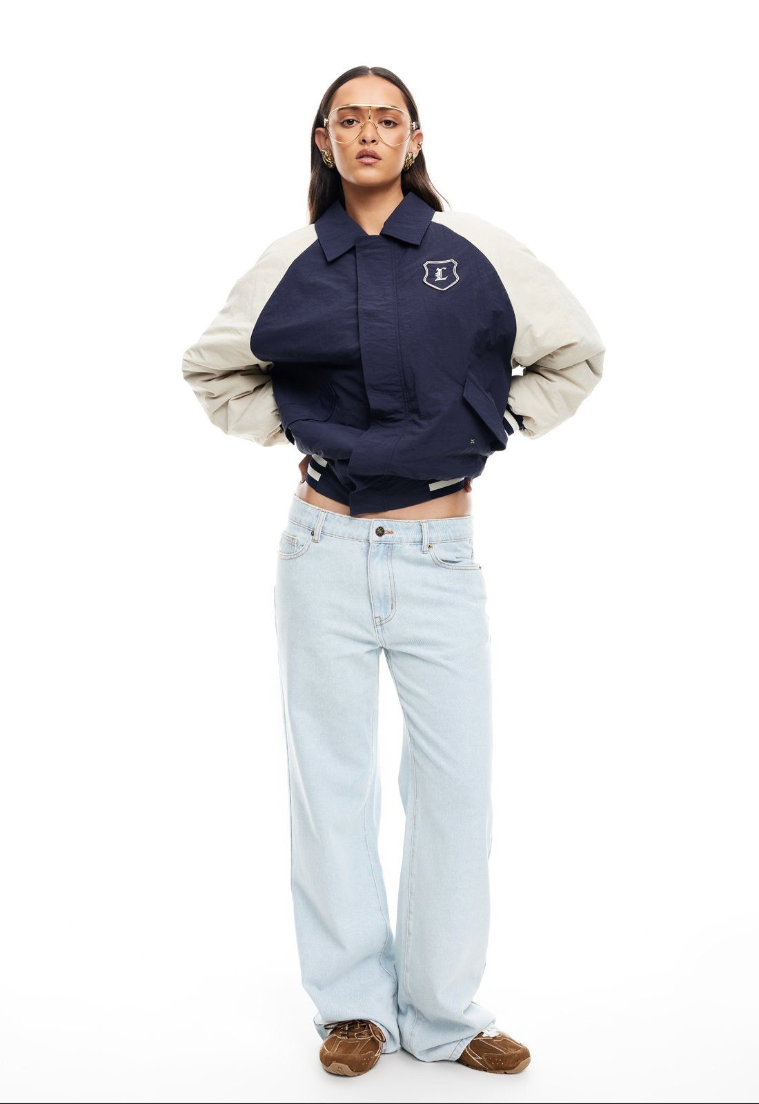 HAILEY BOMBER - NAVY