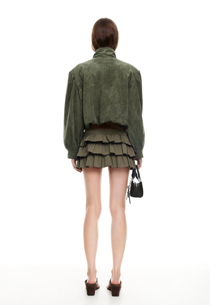 SOLSTICE MINI SKORT - SAFARI