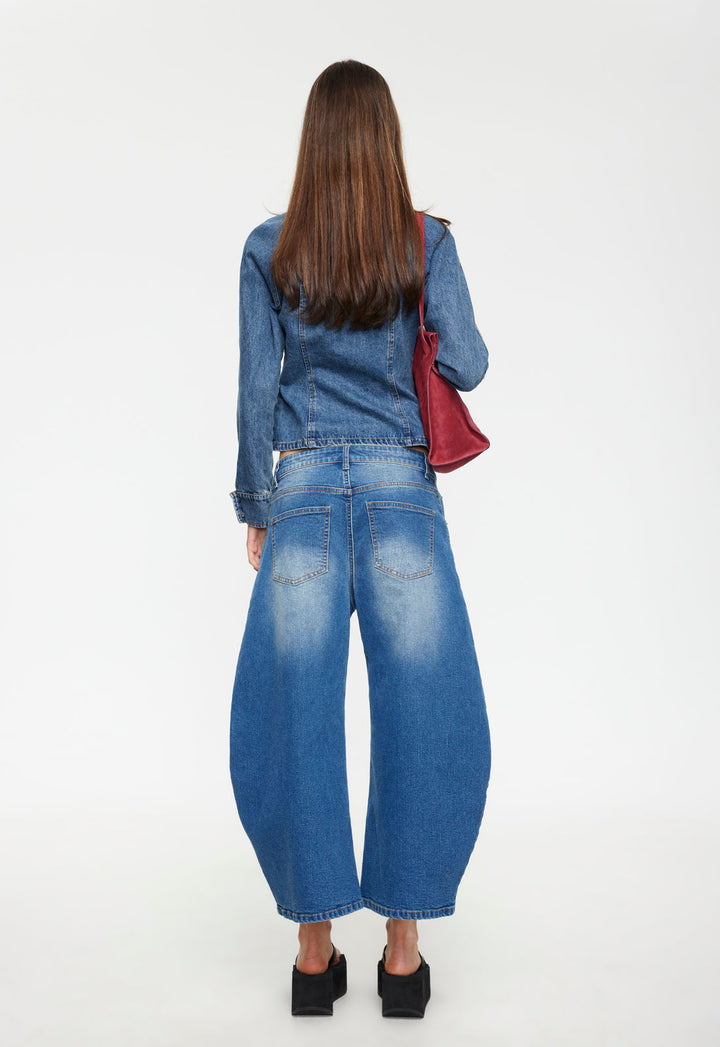 FORM JACKET - MID BLUE