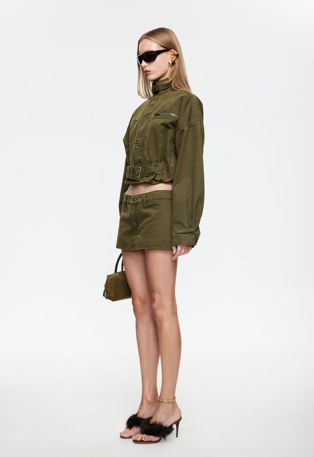 RINATA JACKET - KHAKI