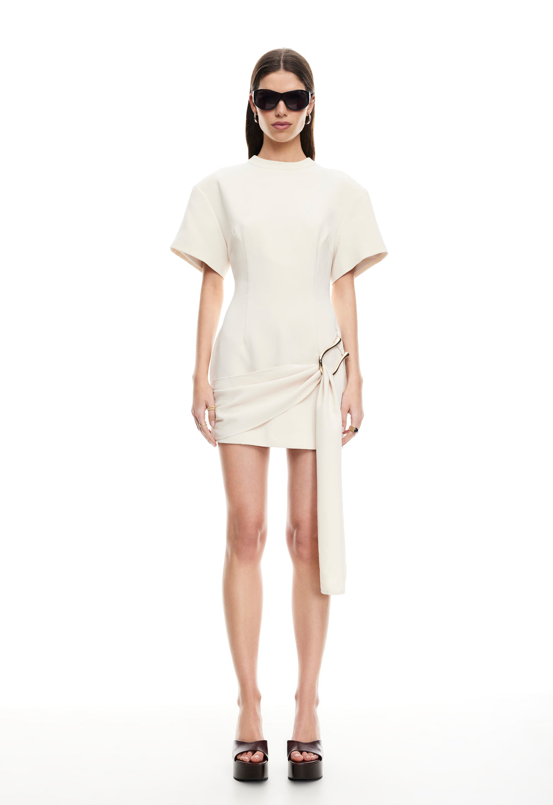 MARTINI MINI DRESS - EGGNOG