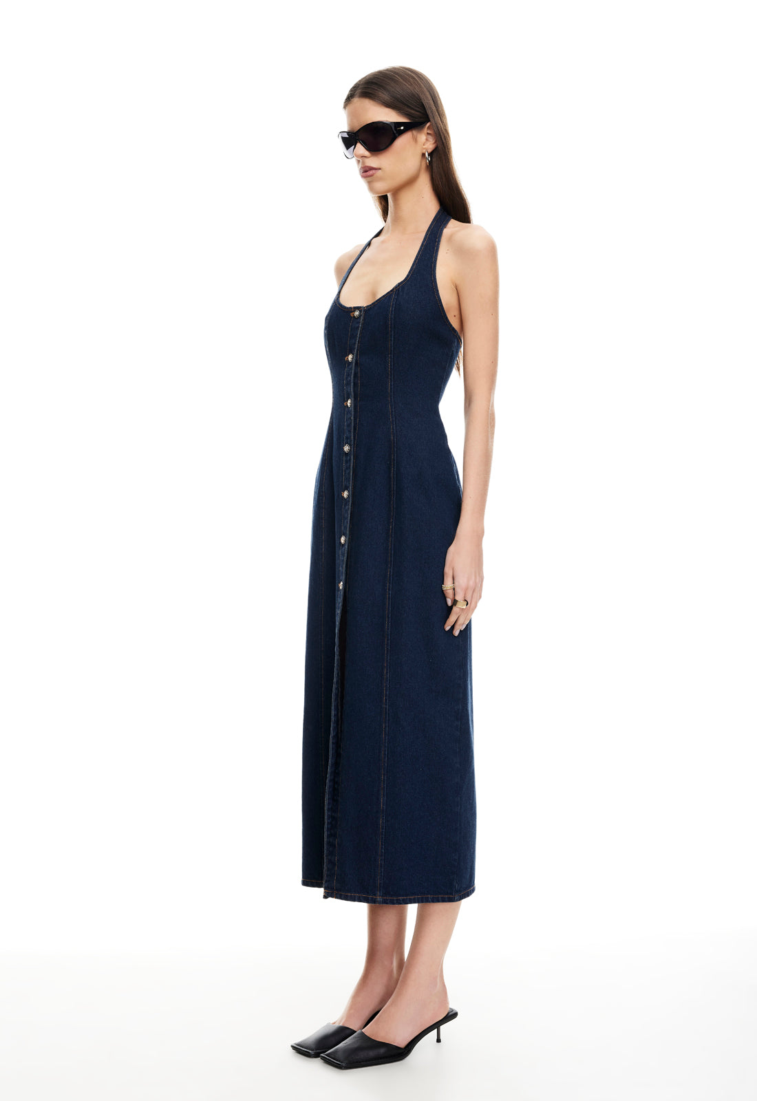 KENNY MAXI DRESS  - INDIGO