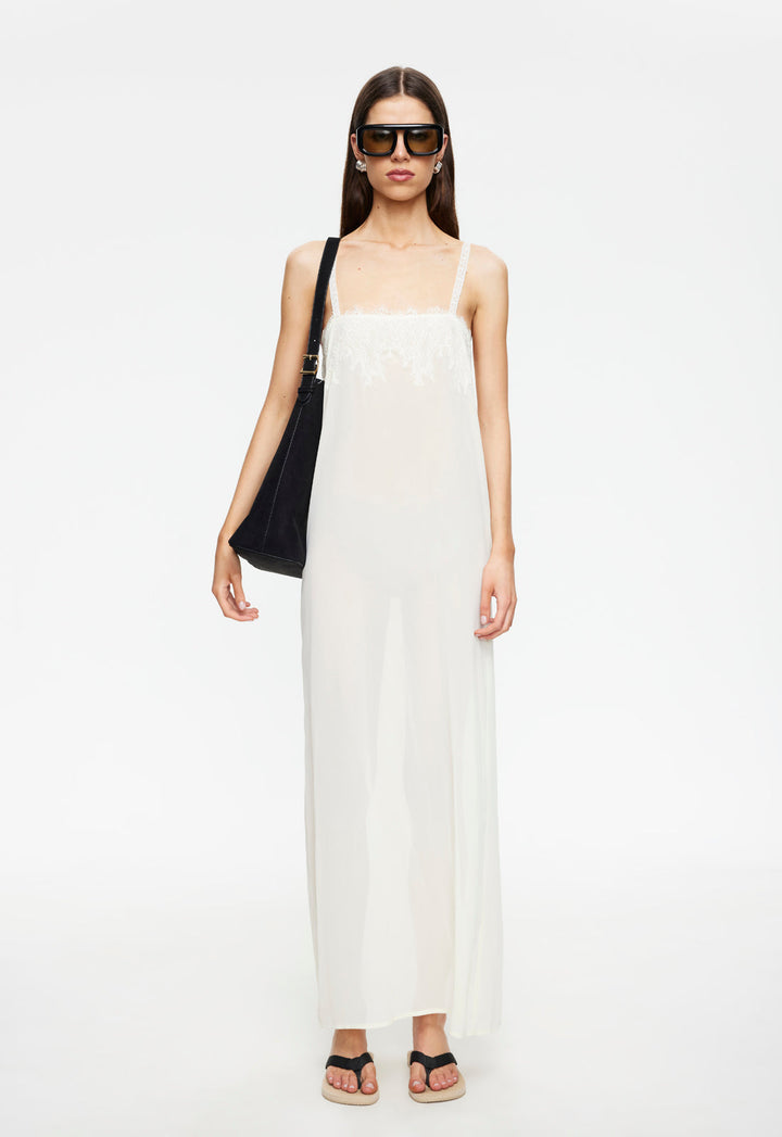 GLACIAL MAXI DRESS - BUTTER
