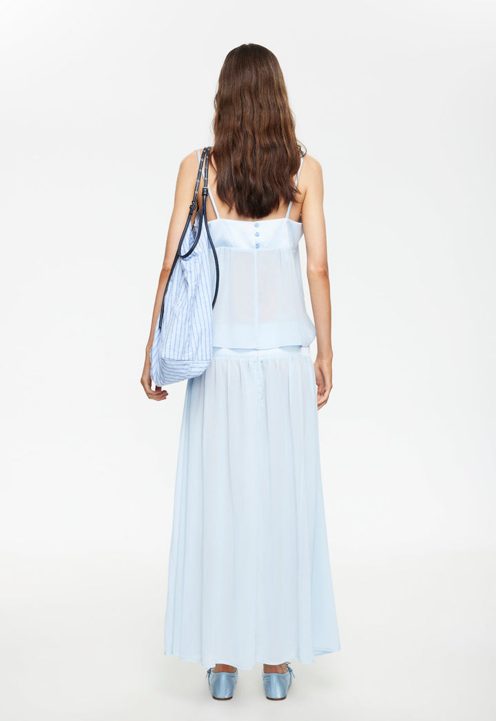 GRACIA MAXI DRESS - PALE BLUE