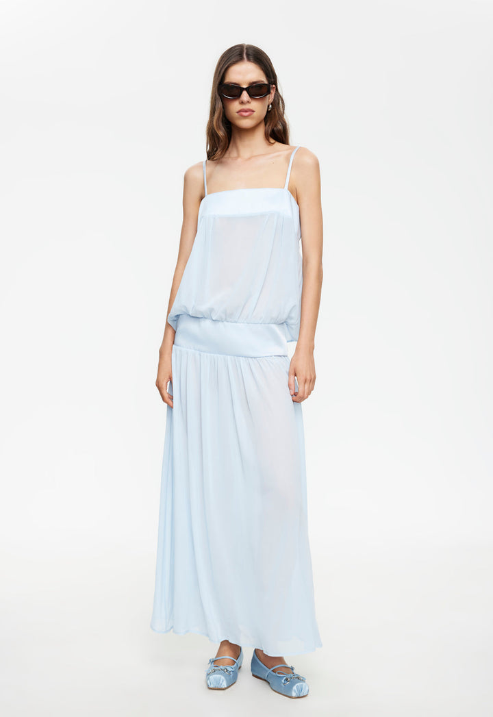 GRACIA MAXI DRESS - PALE BLUE