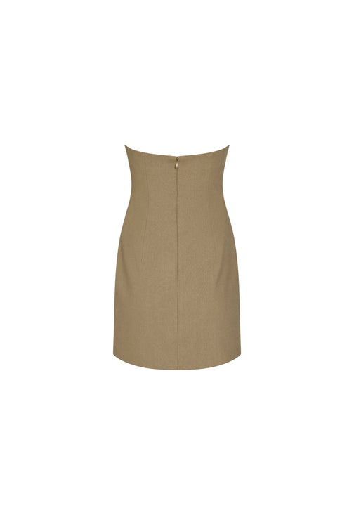 TRANQUILITY MINI DRESS - SAGE