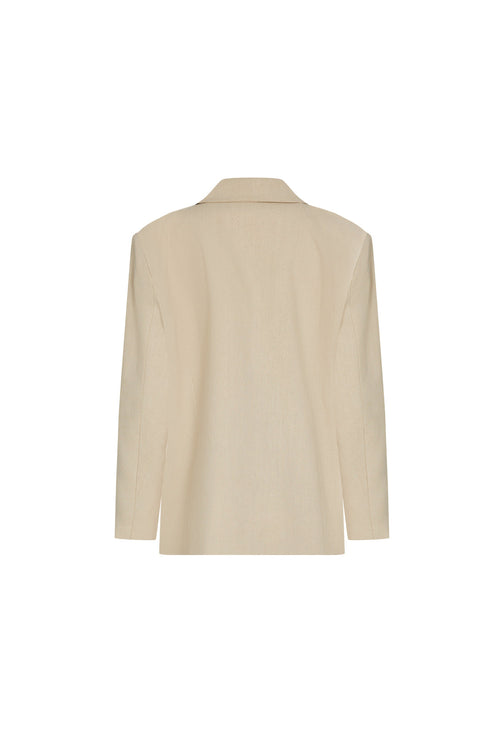 SERENE BLAZER - DEEP WHEAT