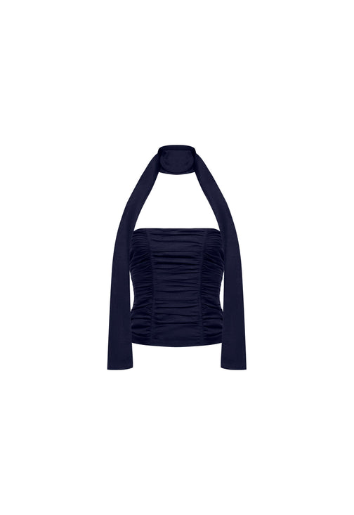 ISLAND BODICE - NAVY